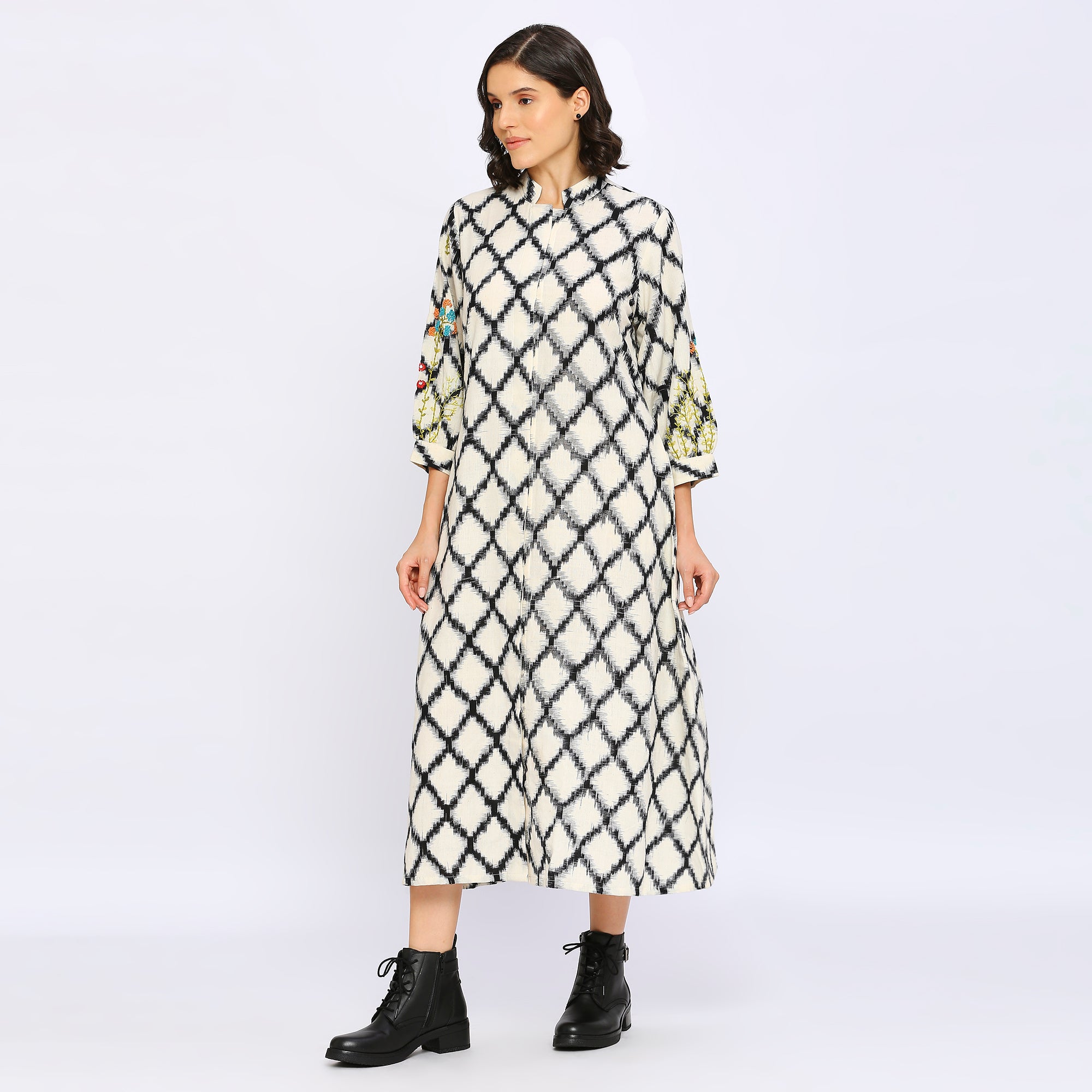 Double Ikat Dress