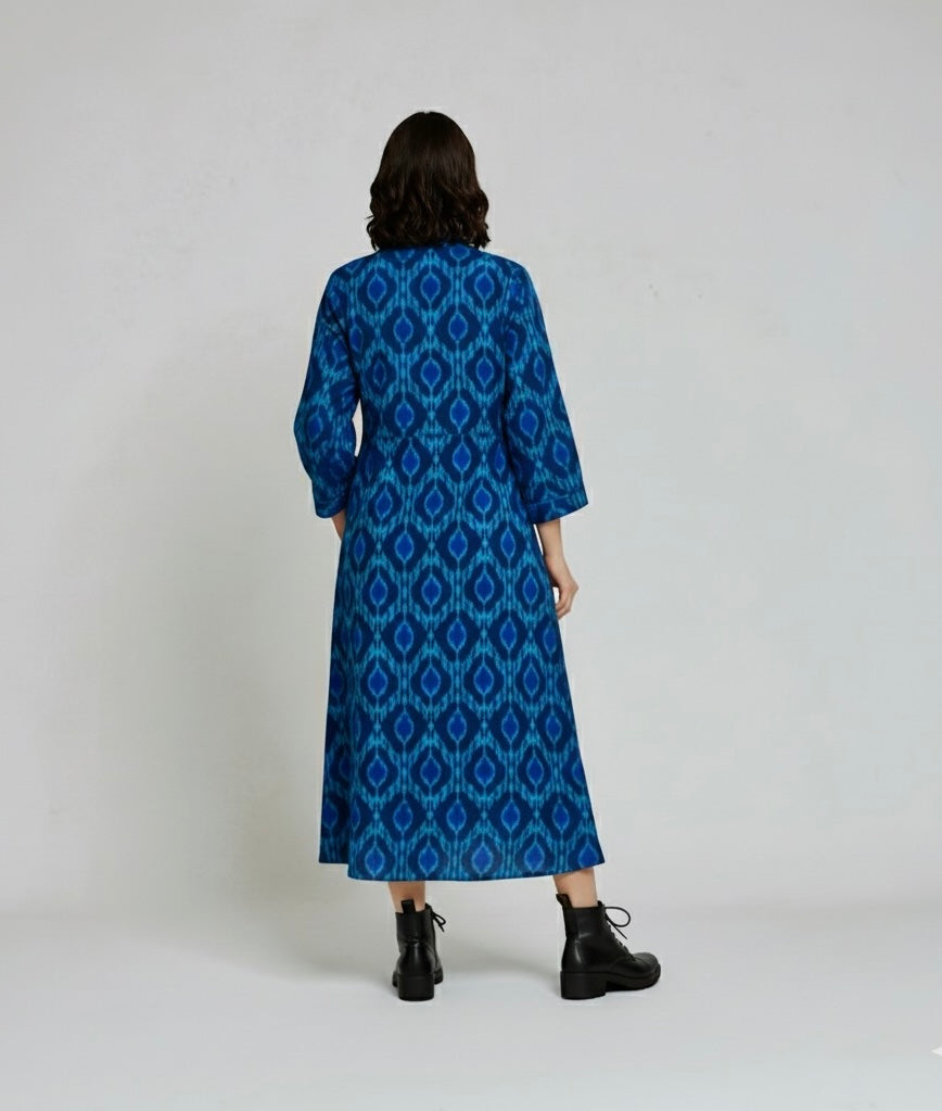 Ikat Jacket Dress
