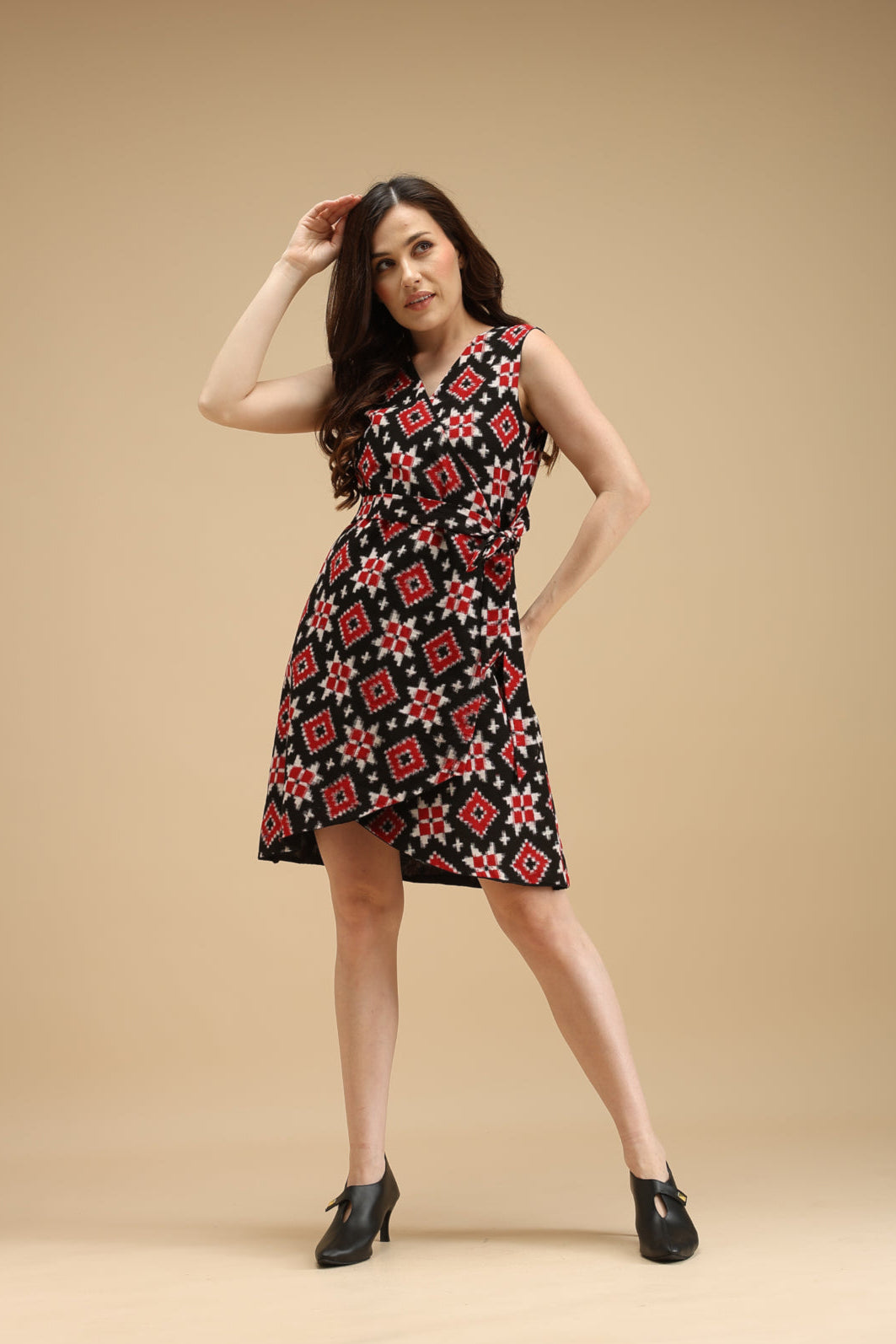 Telia Rumal Wrap Dress