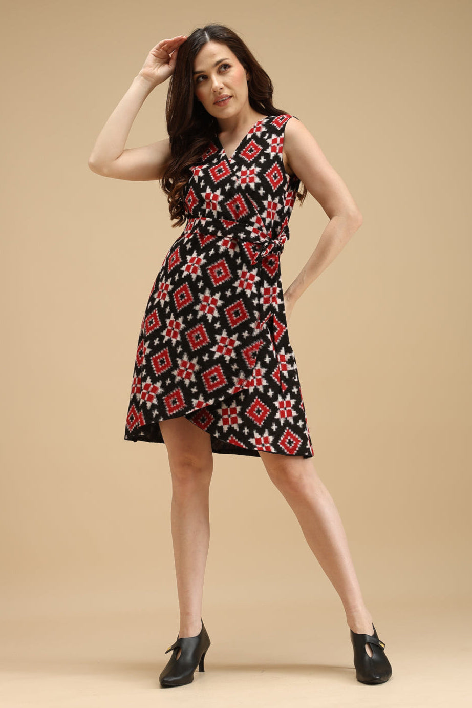 Telia Rumal Wrap Dress