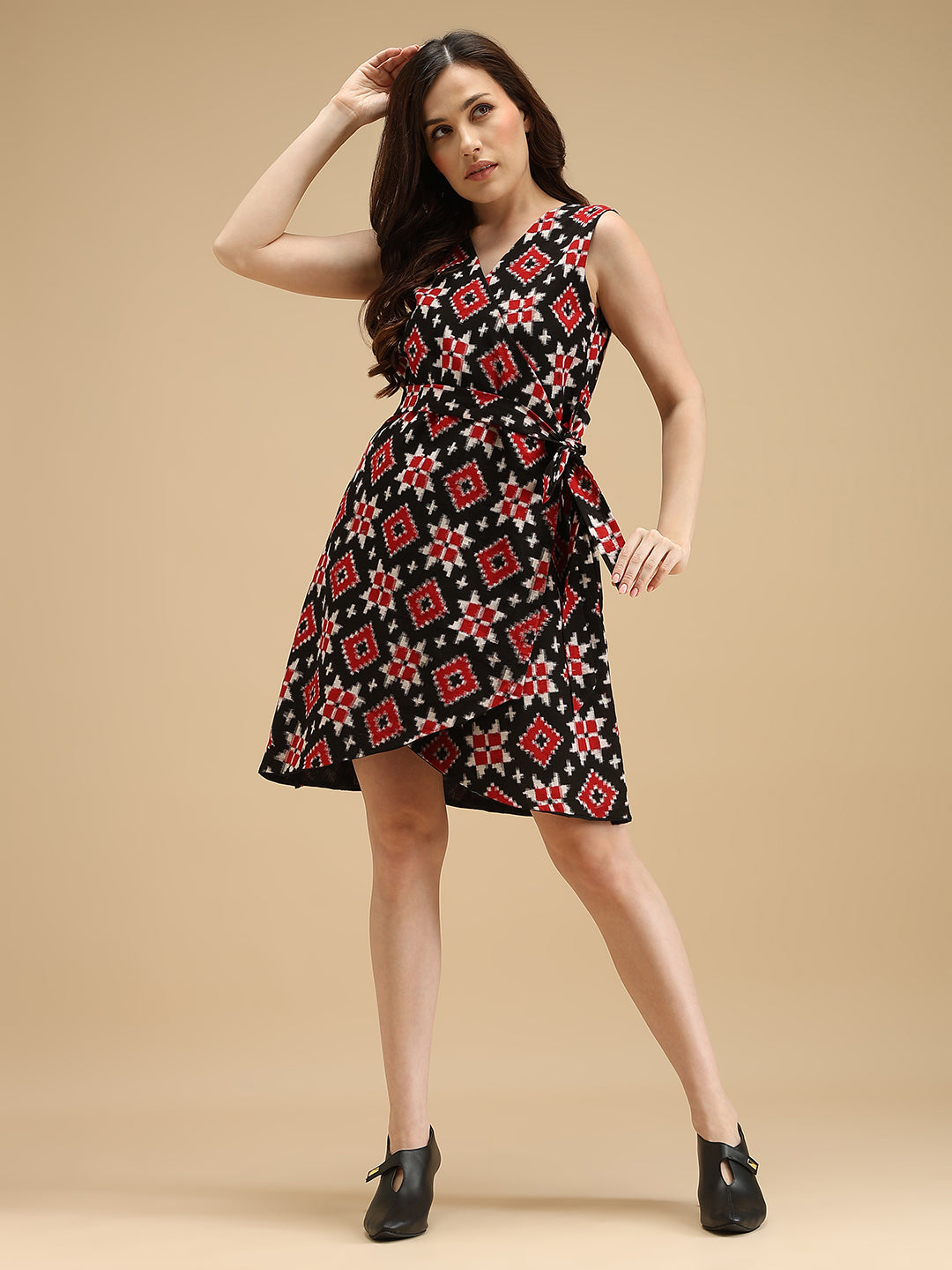 Telia Rumal Wrap Dress