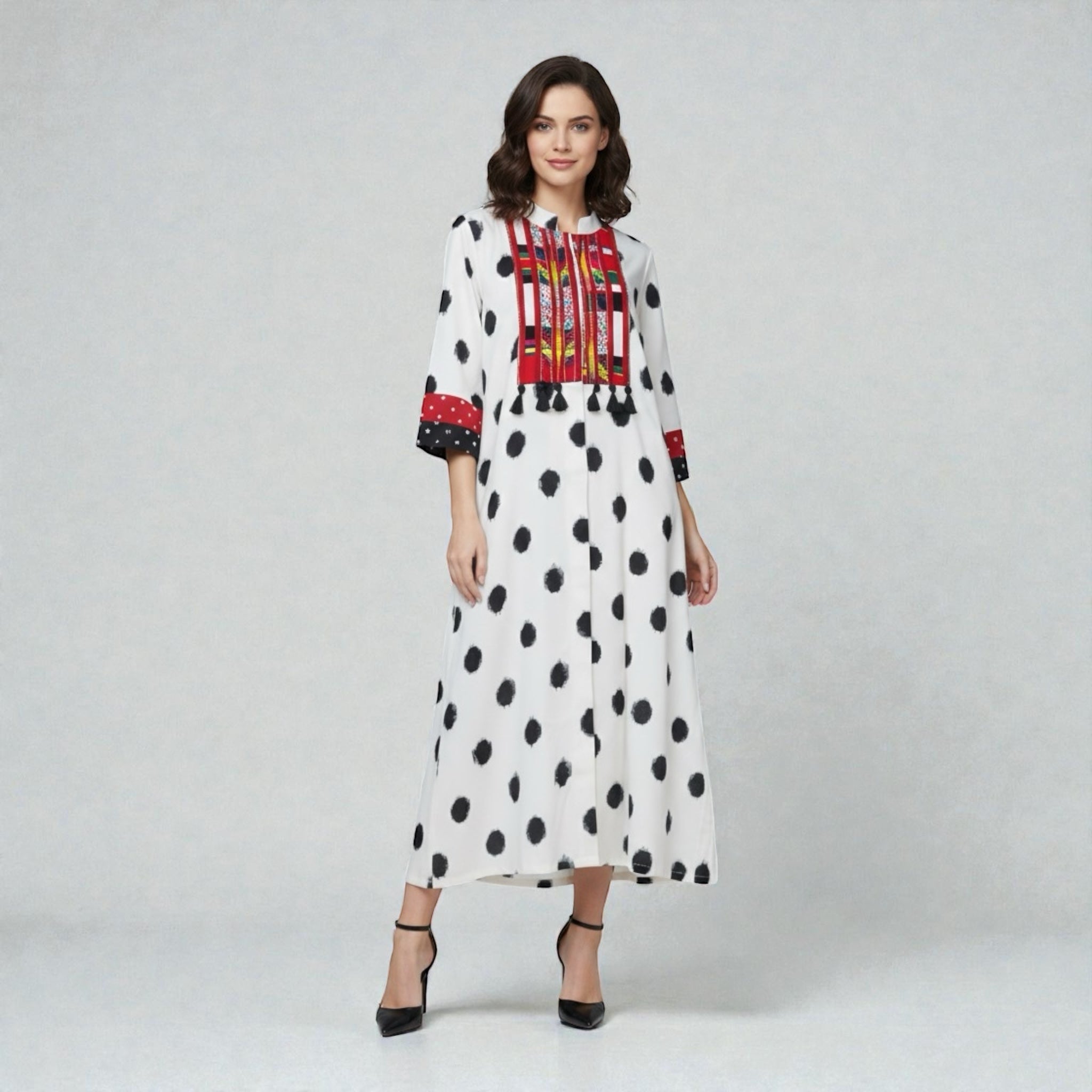 Mizo Ikkat Jacket Dress