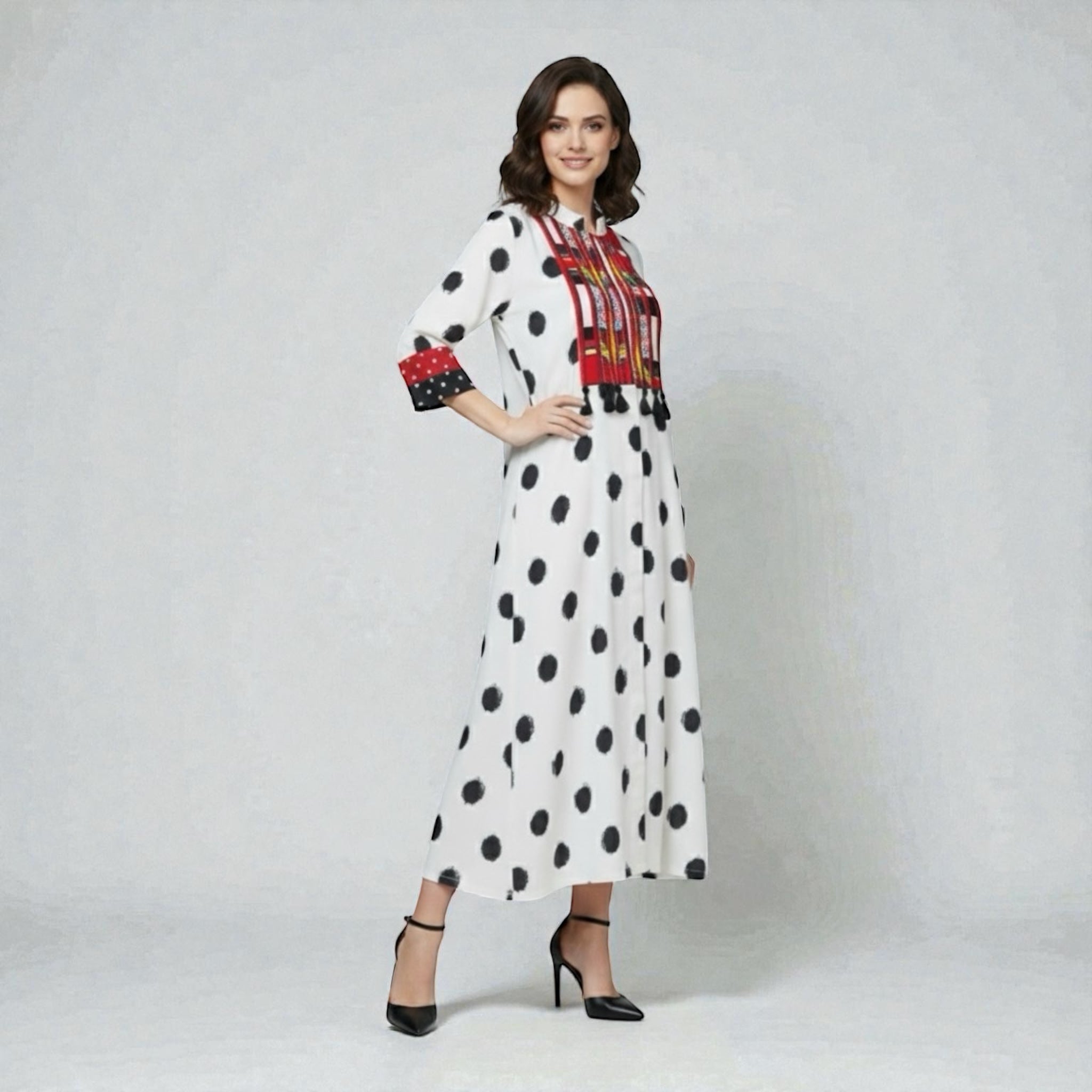 Mizo Ikkat Jacket Dress
