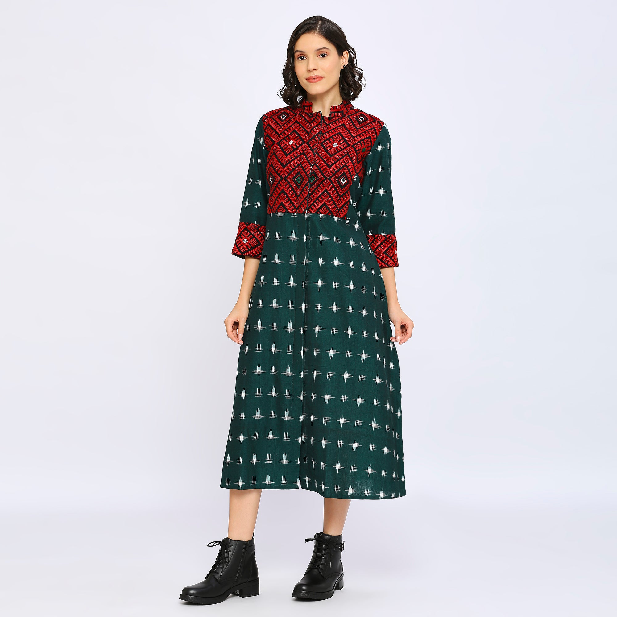 Mishmi Ikat Dress