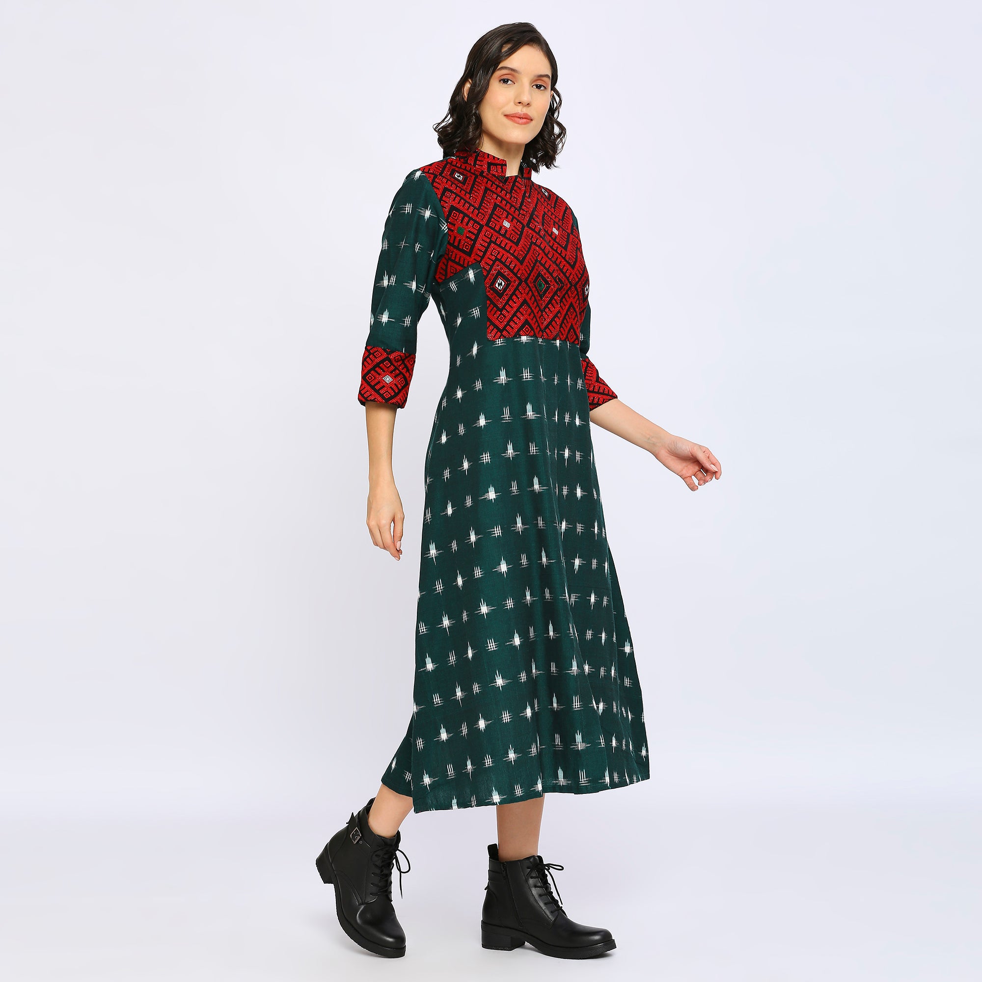 Ikat Dress Mishmi - World of Ikat