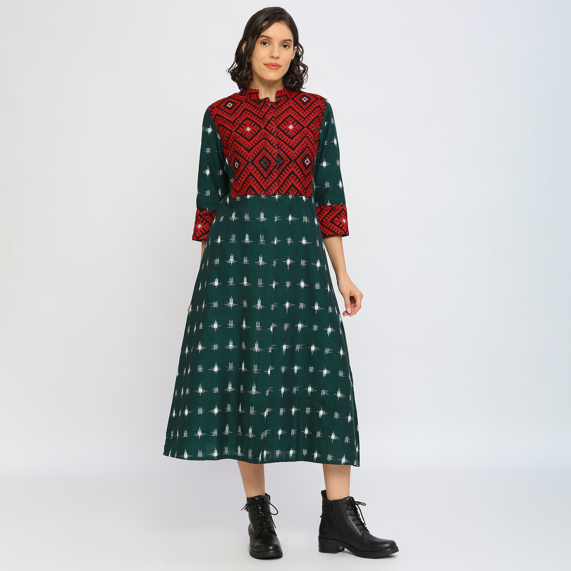 Ikat Dress Mishmi - World of Ikat