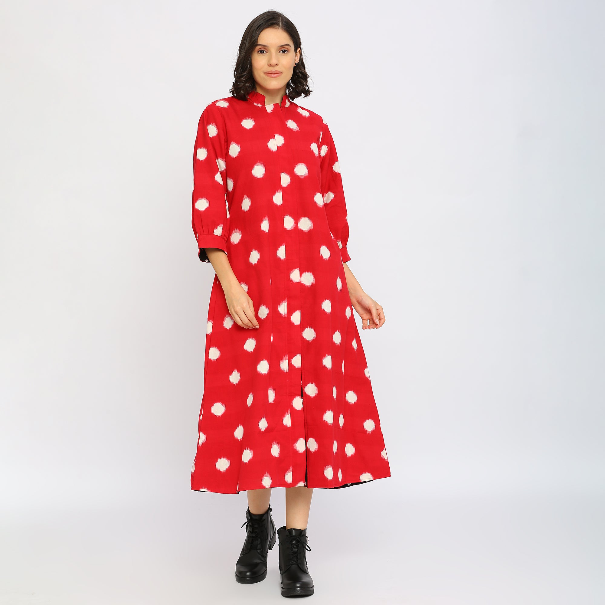 Reversible Ikat Dress
