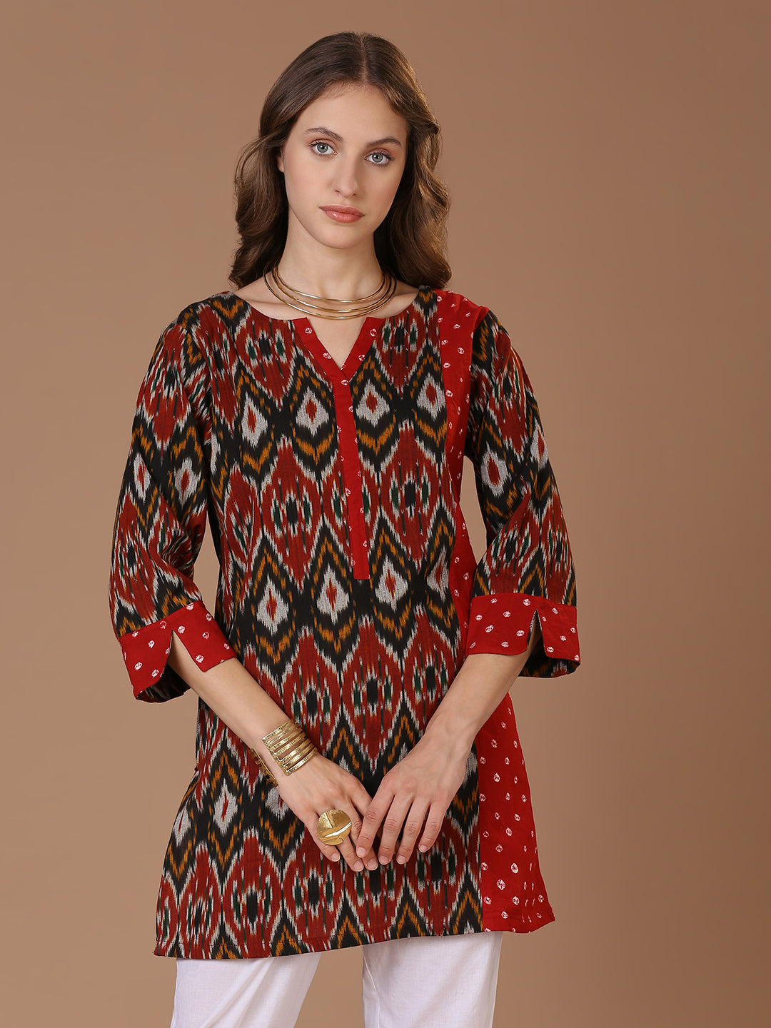 Bandhej kat Kurta