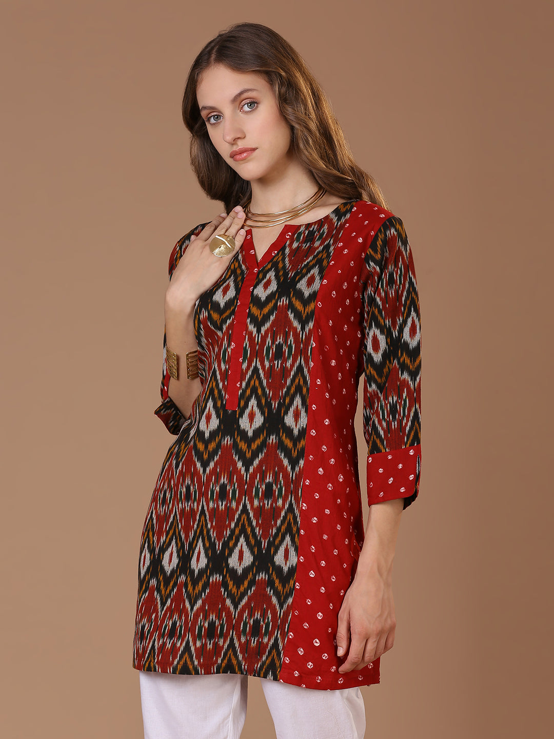 Bandhej kat Kurta