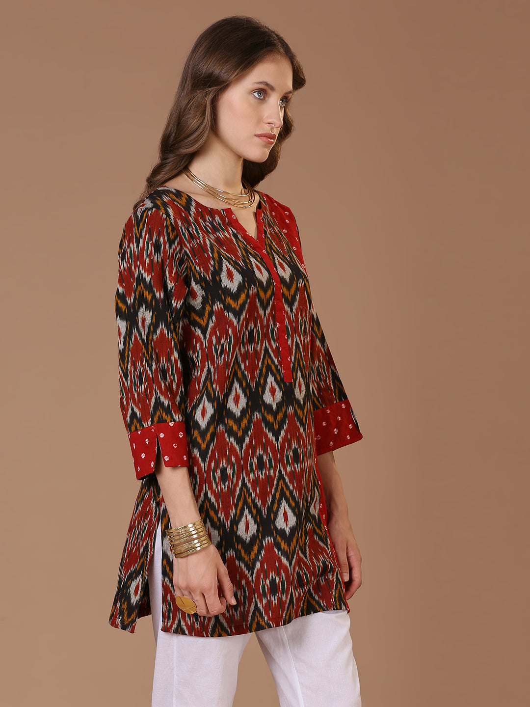 Bandhej kat Kurta