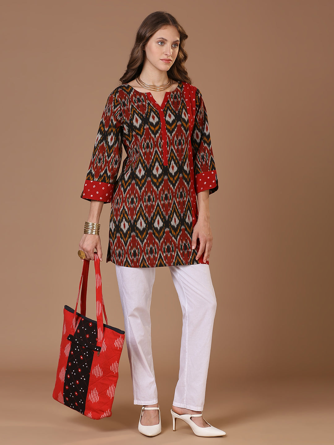Bandhej kat Kurta