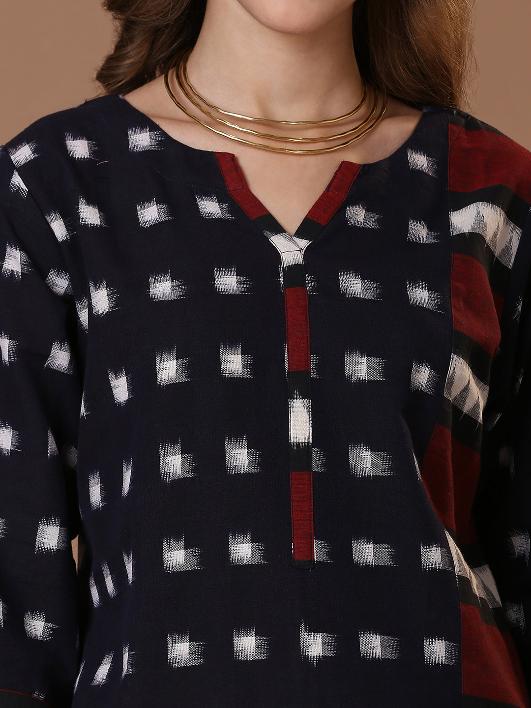 double Ikat Kurta