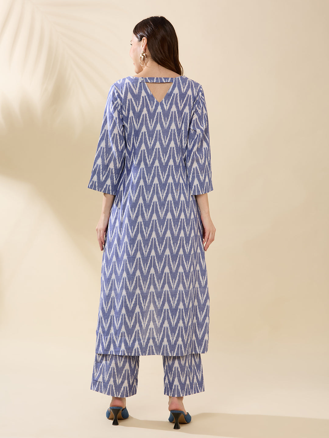 Chambray Ikat Coord Set