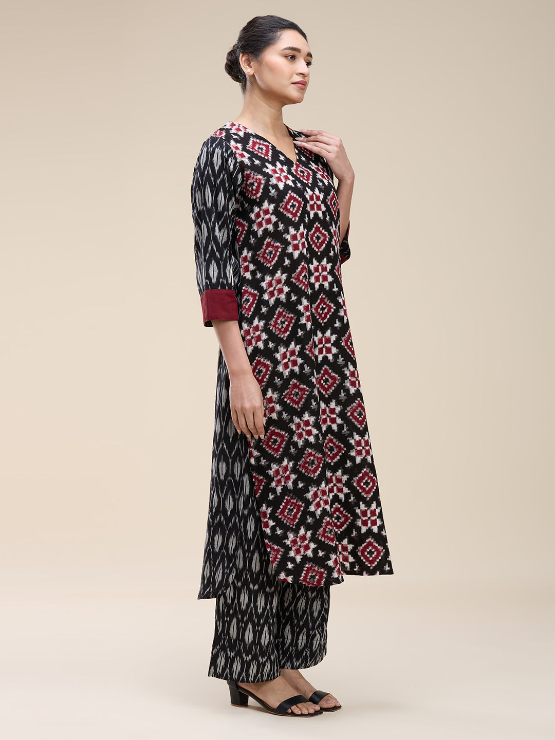 Telia Rumal Ikat Coord Set