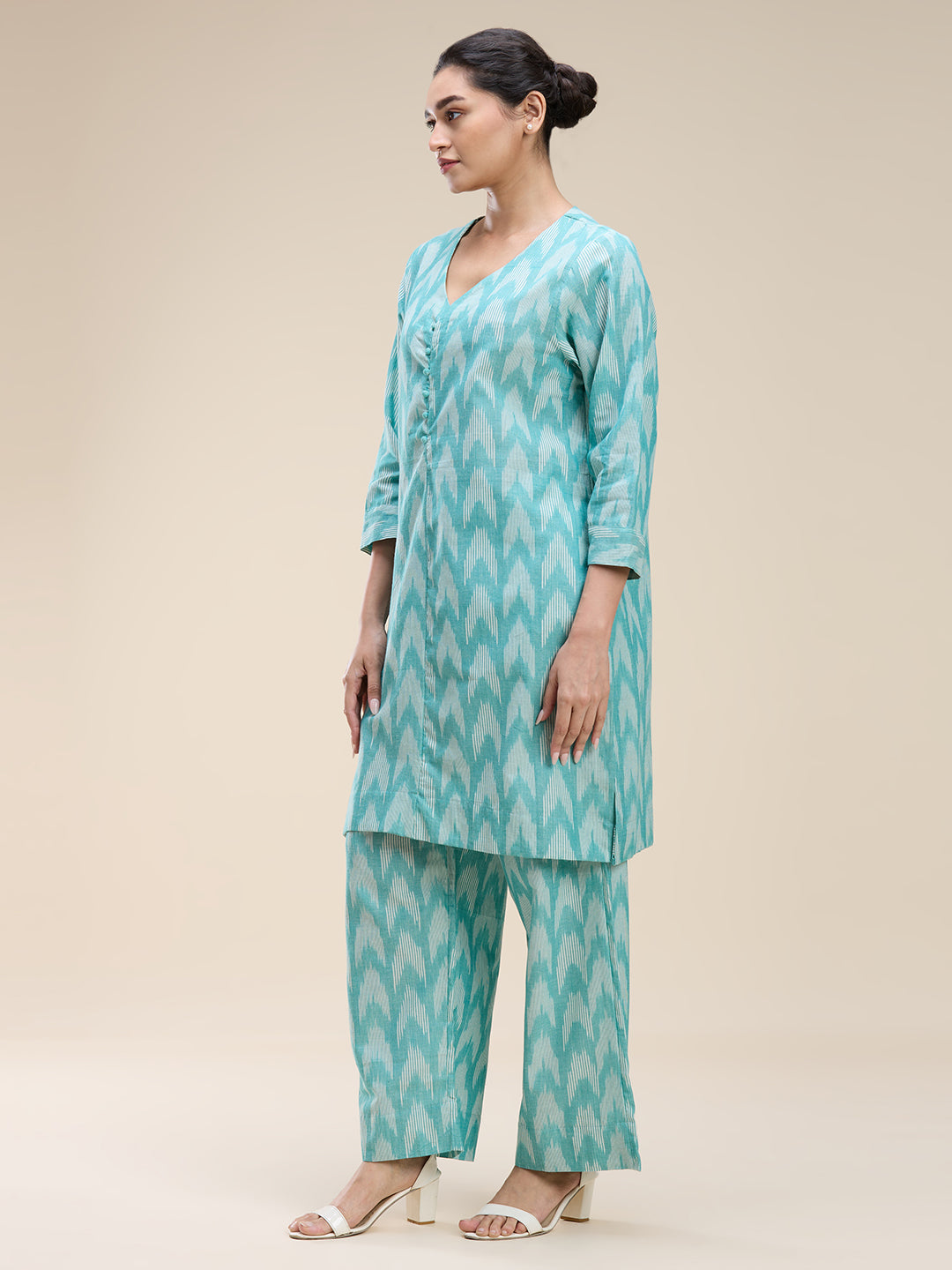Sea Ikat Coord Set