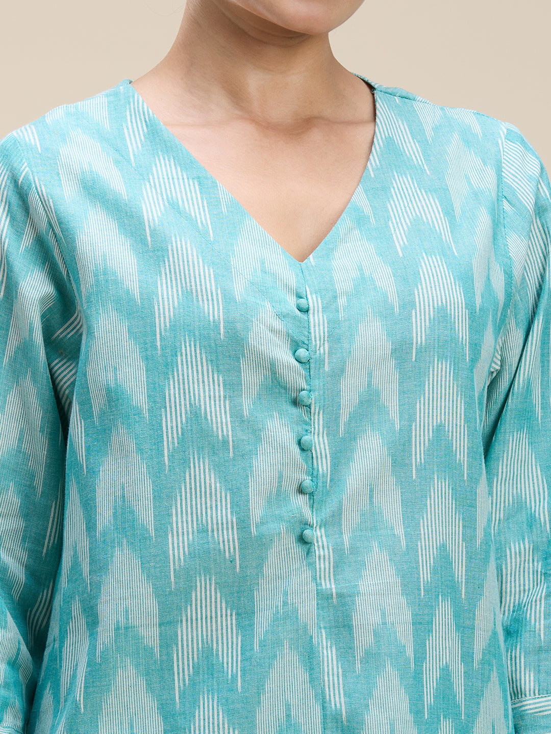 Sea Ikat Coord Set