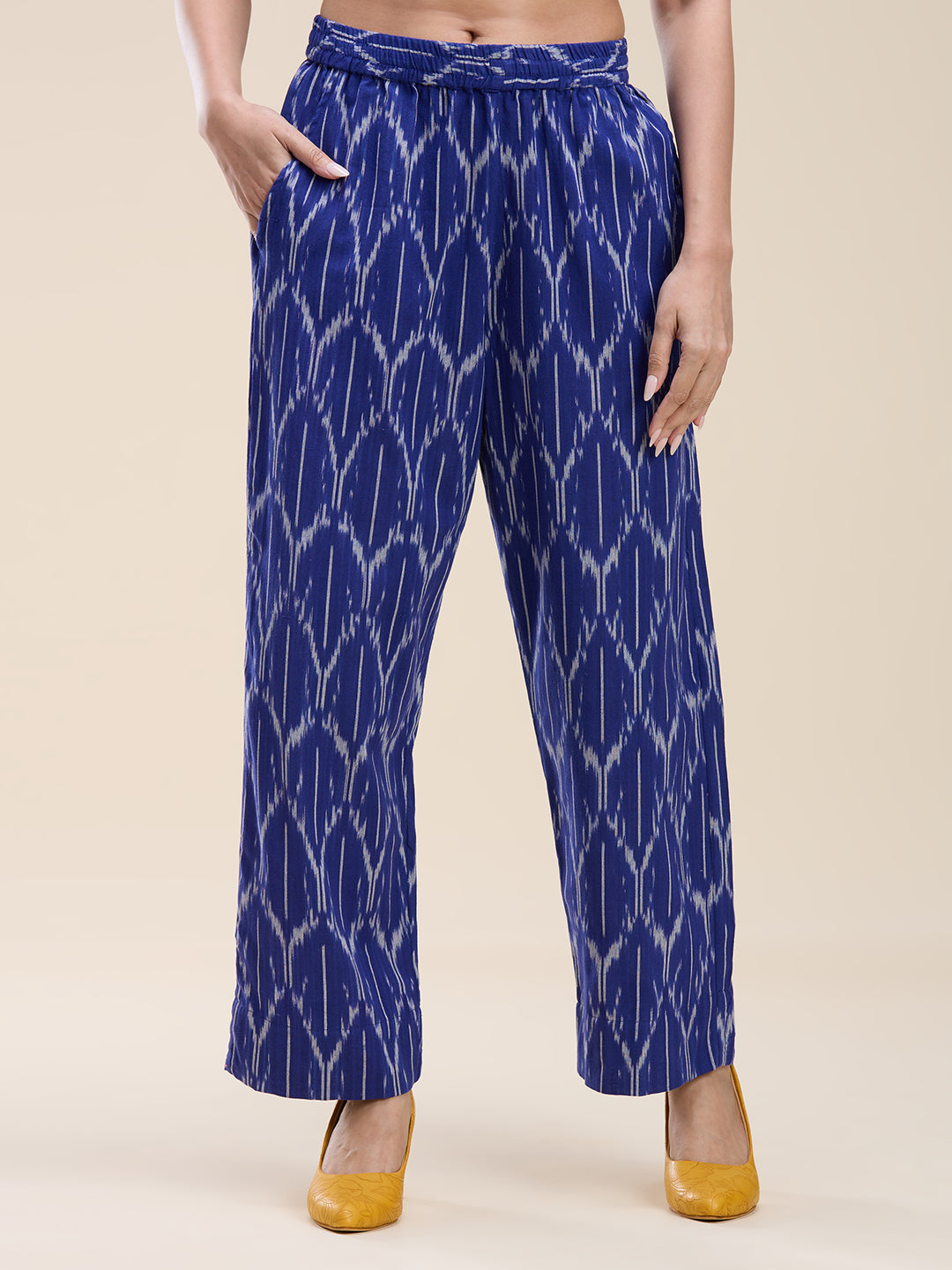 Indigo Ikat Coord Set