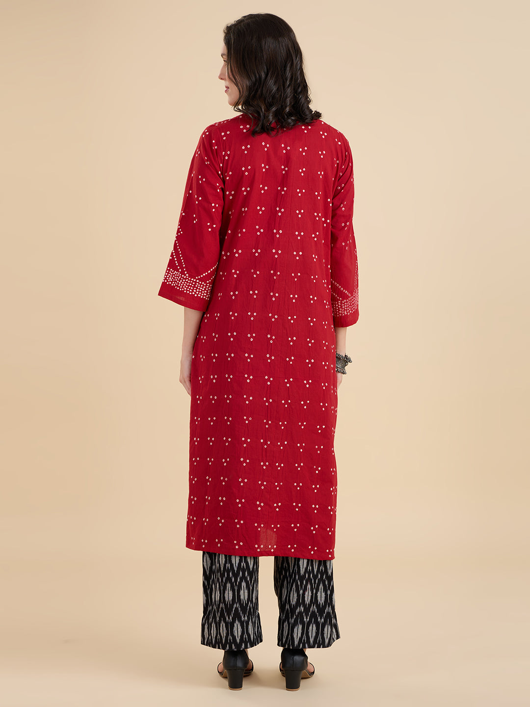 Bandhej Ikat Coord Set