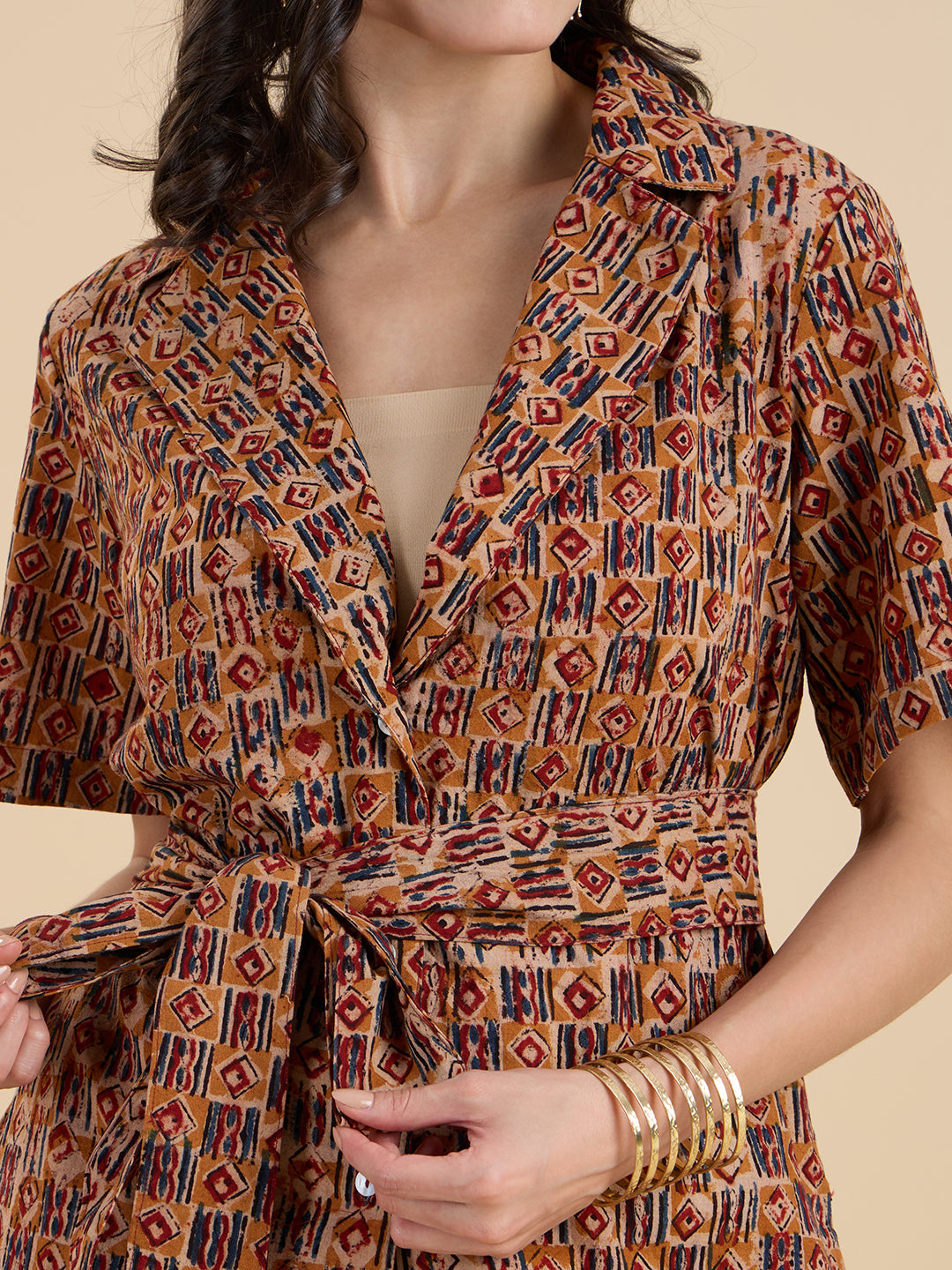 Kalamkari Blazer Coord Set