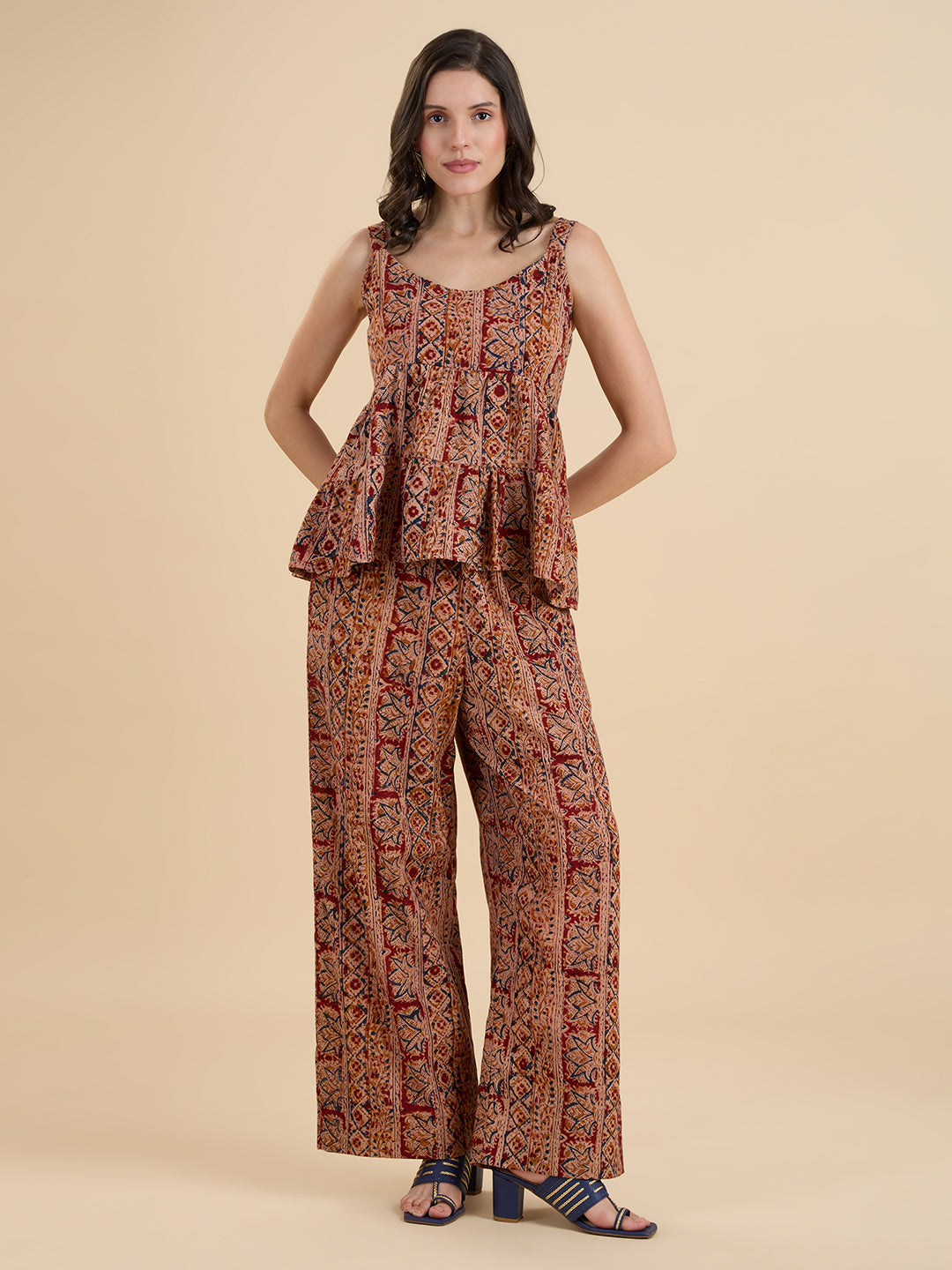 Kalamkari Coord Set