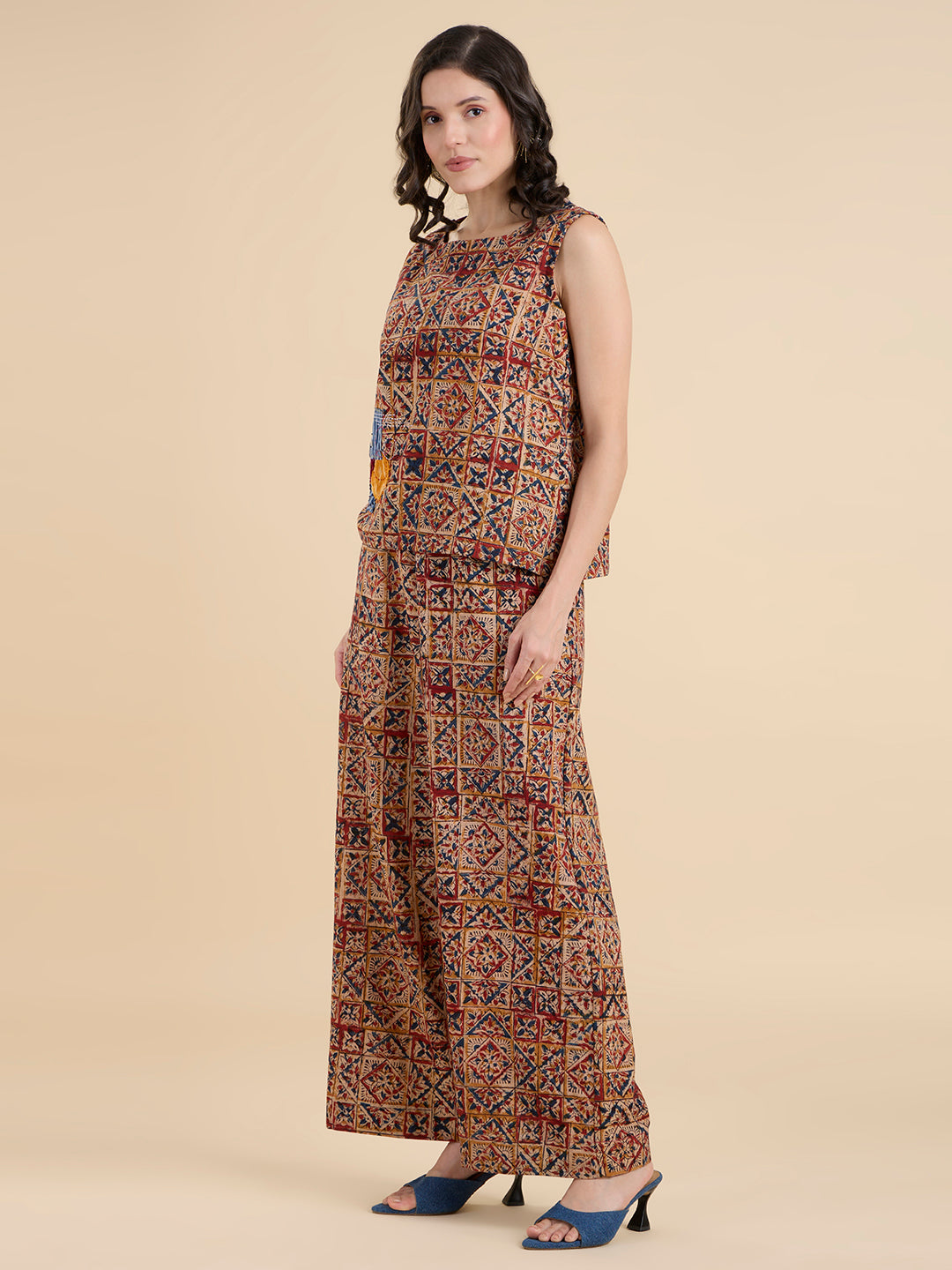 Kalamkari Coord Set