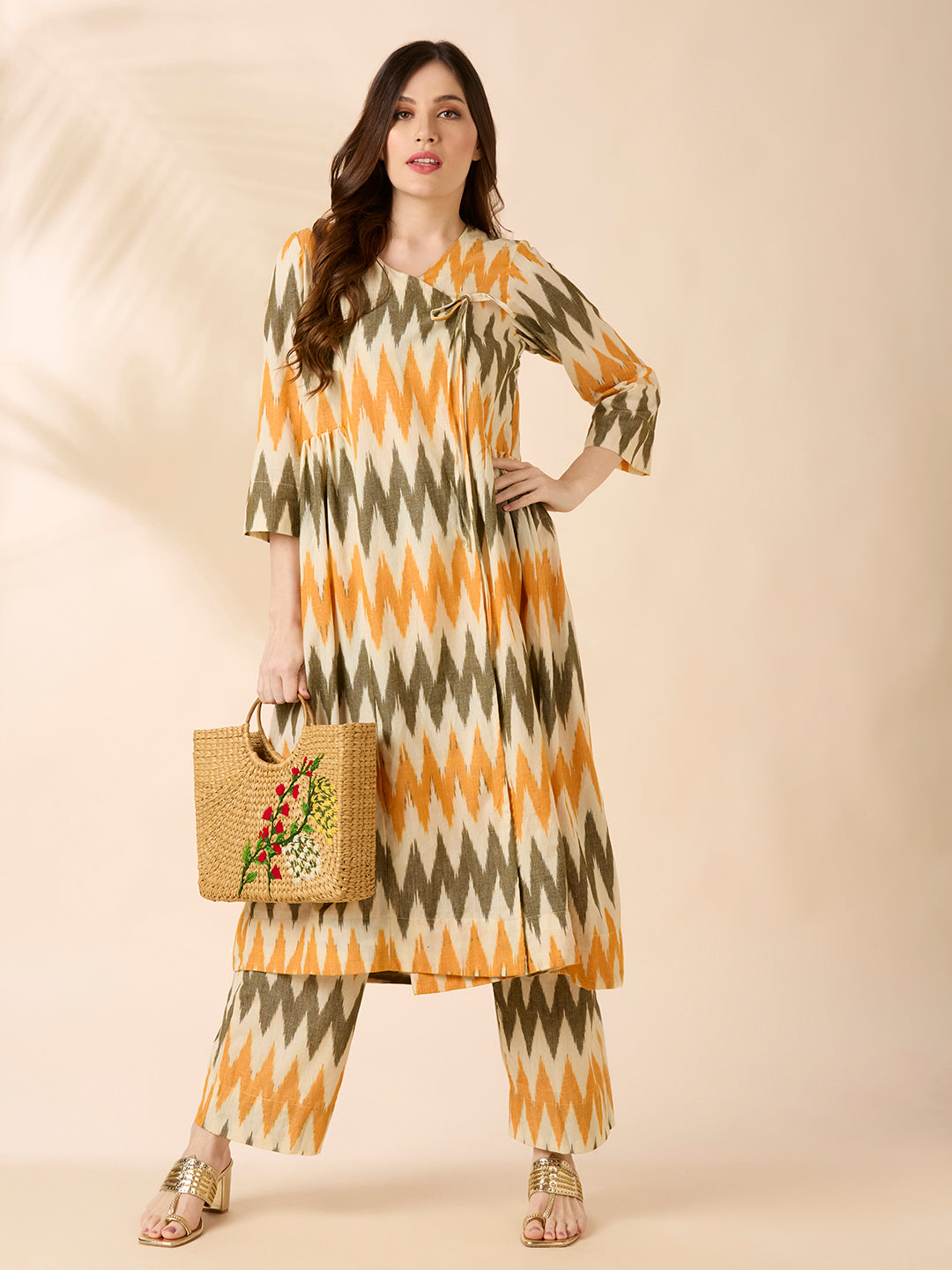 Chevron Ikat Coord Set