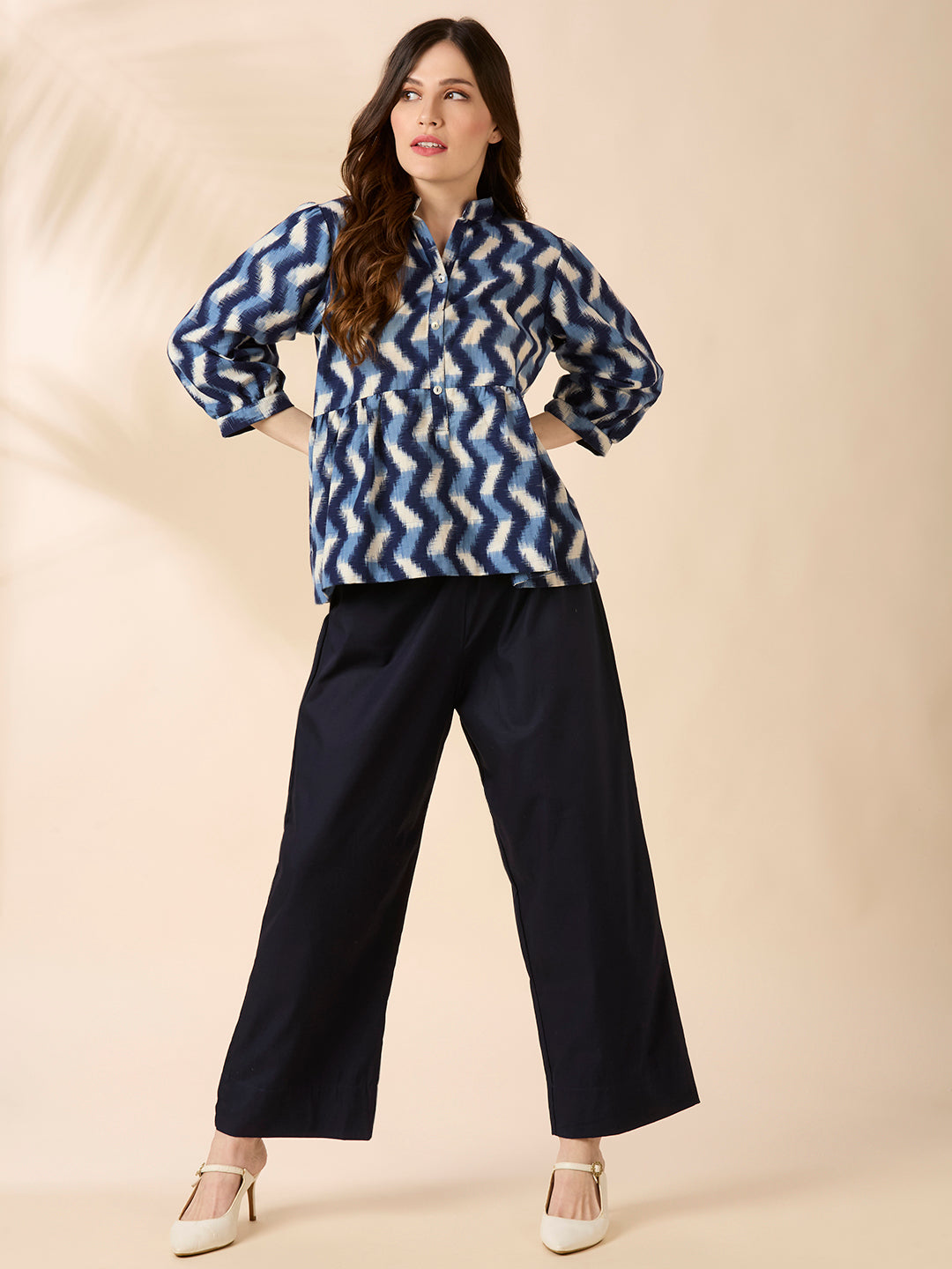 3d Double Ikat Coord Set