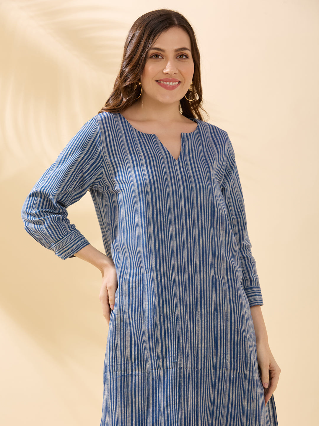 Indigo Striped Coord Set