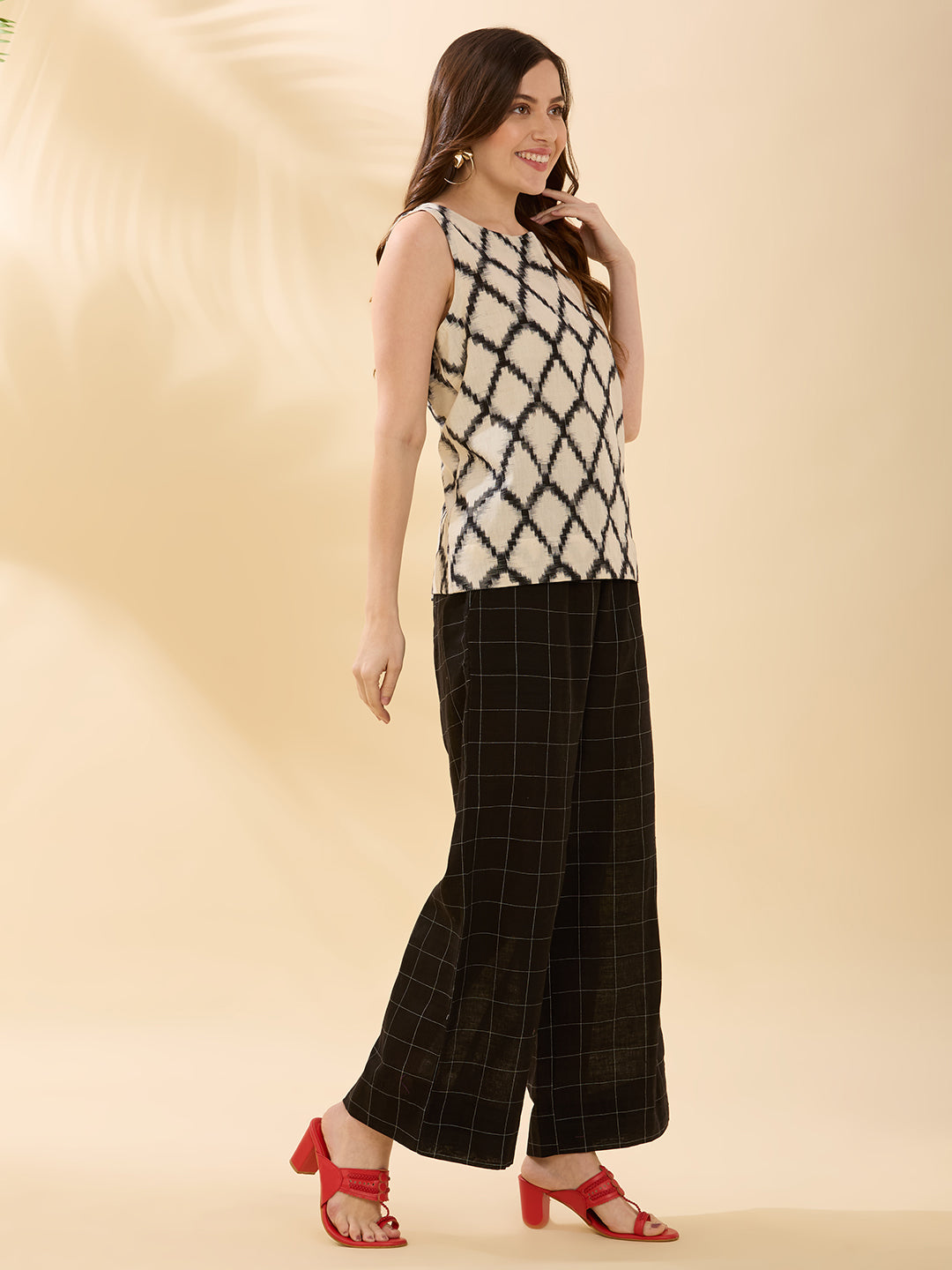 Monochrome Ikat Coord Set