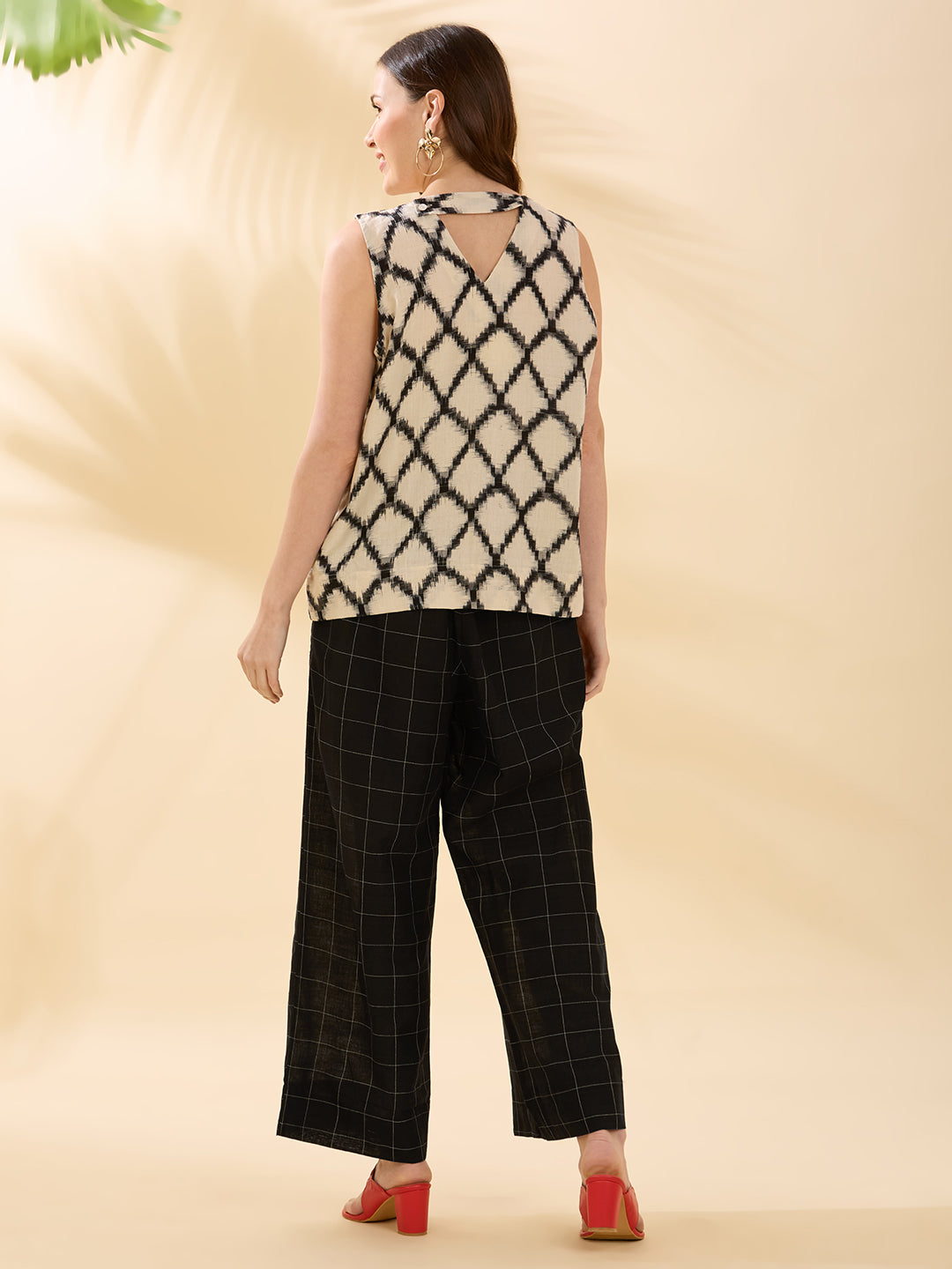 Monochrome Ikat Coord Set