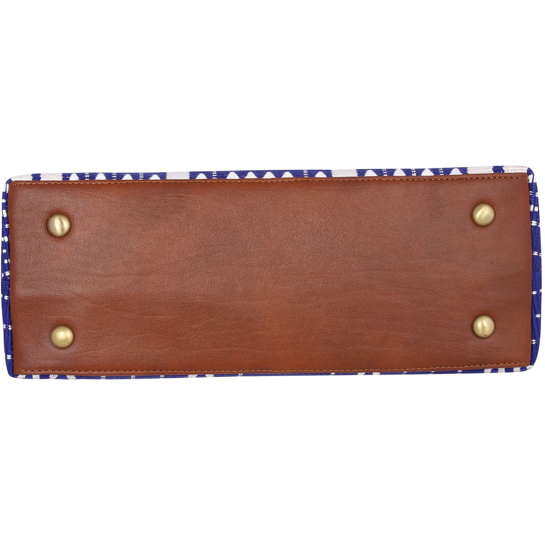 Womens handbag crafted from hill tribe textile, Crossbody bag, Vegan leather bag