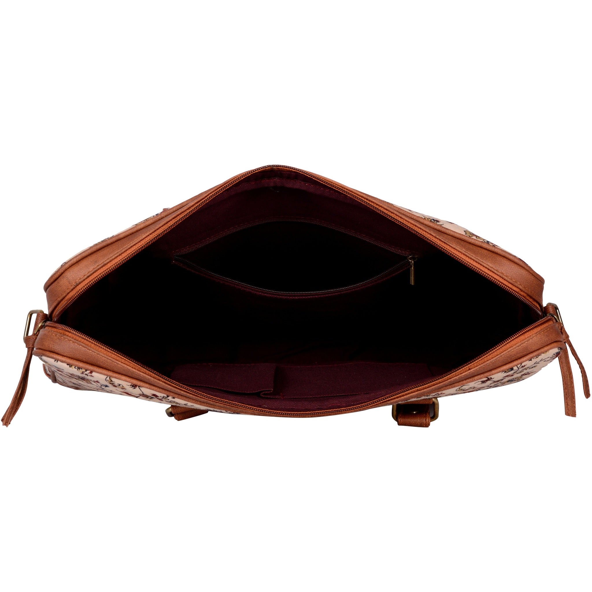 Andhra Hand Kalamkari Laptop Bag (13" to 15")