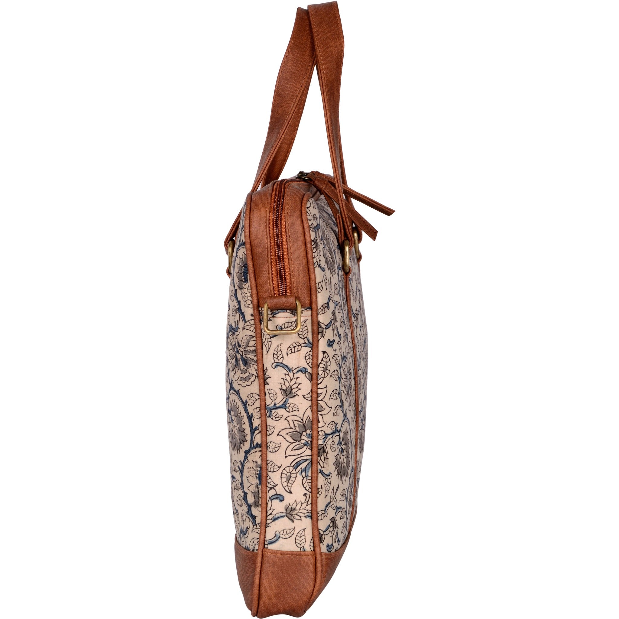 Andhra Hand Kalamkari Laptop Bag (13" to 15")