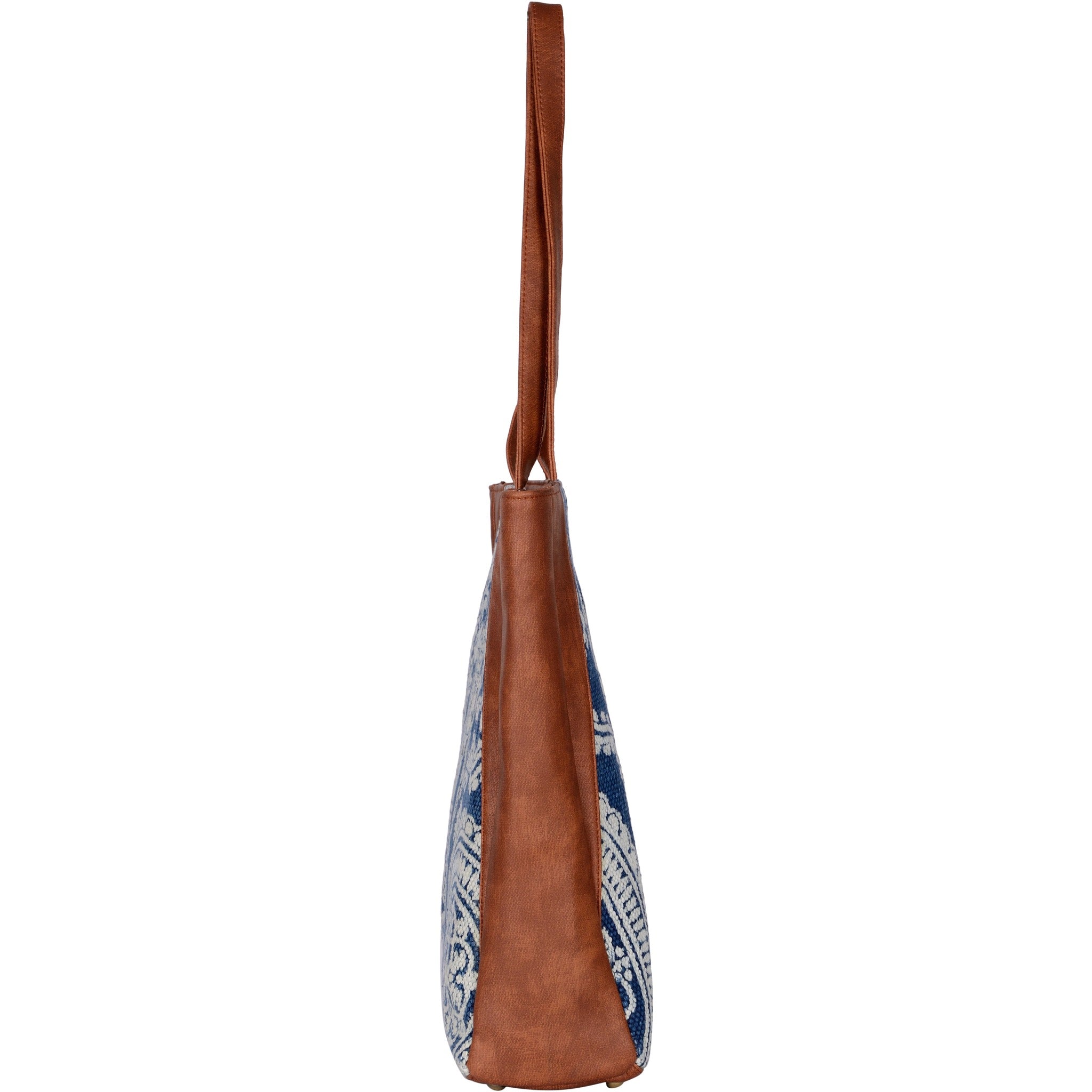 Block printed Kilim Tote