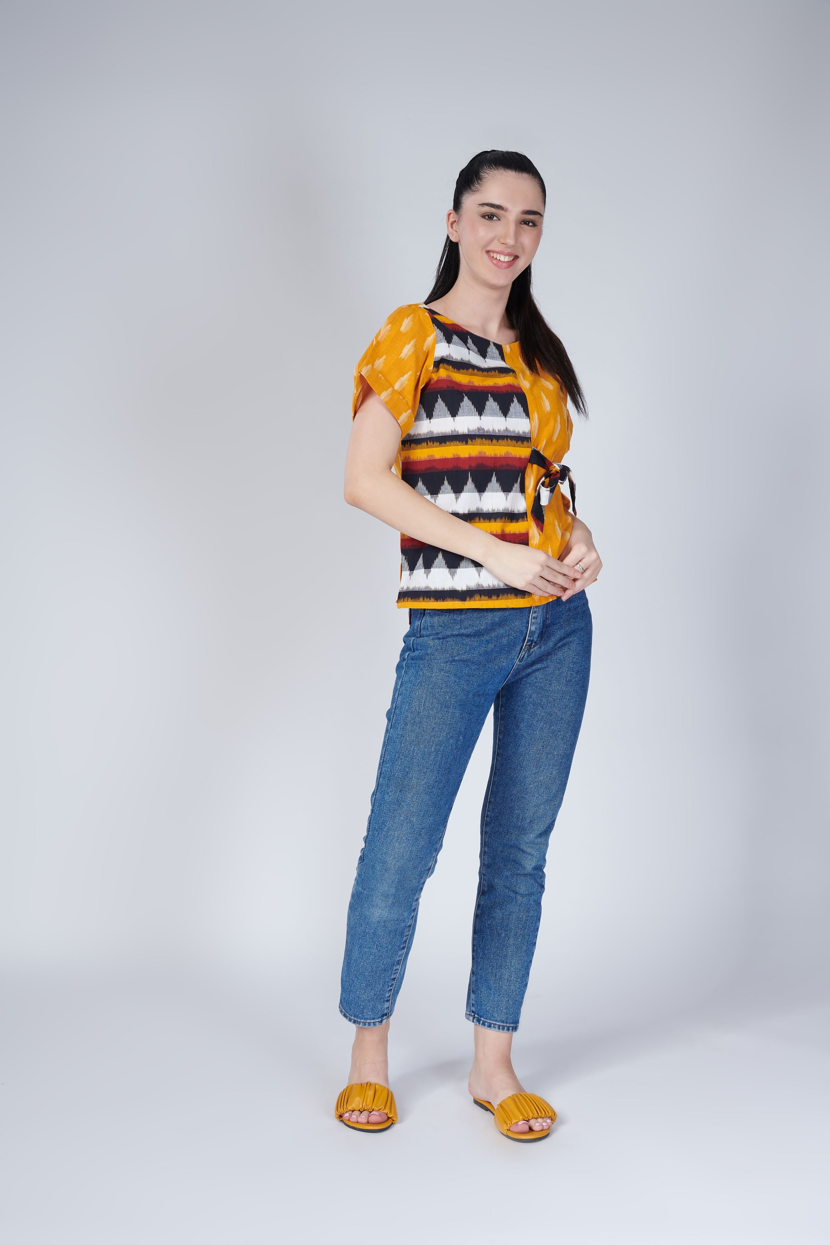 Ikkat Top