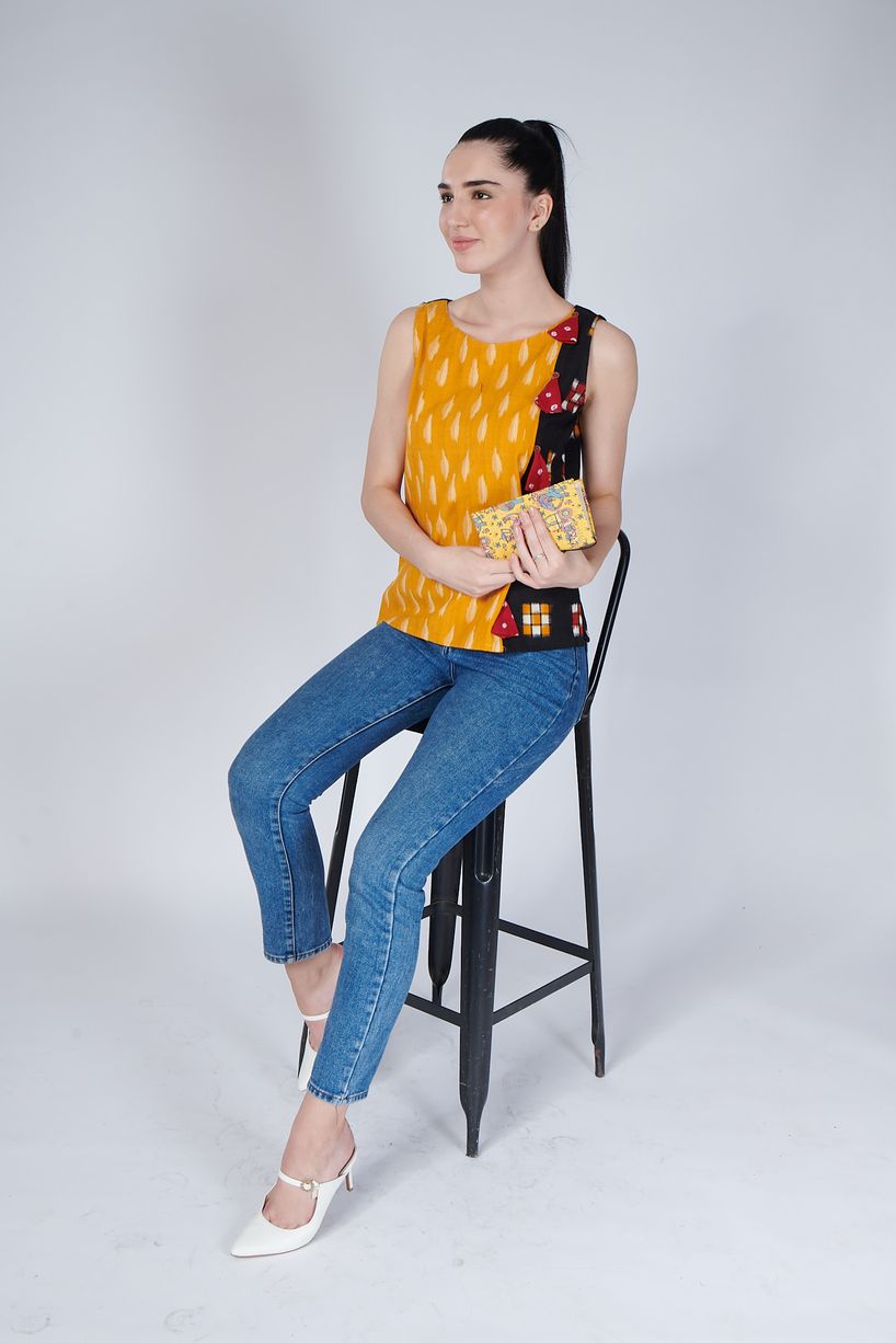 Ikkat Top