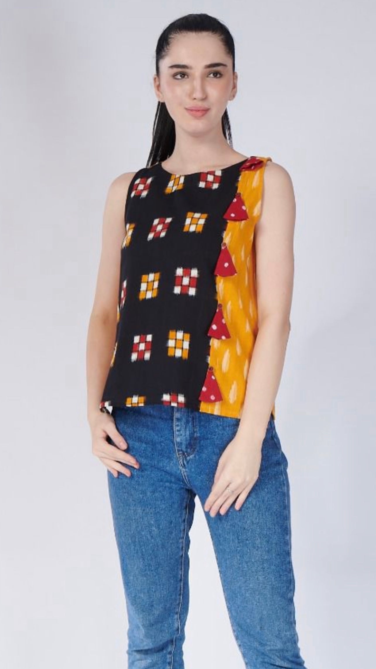 Ikkat Top