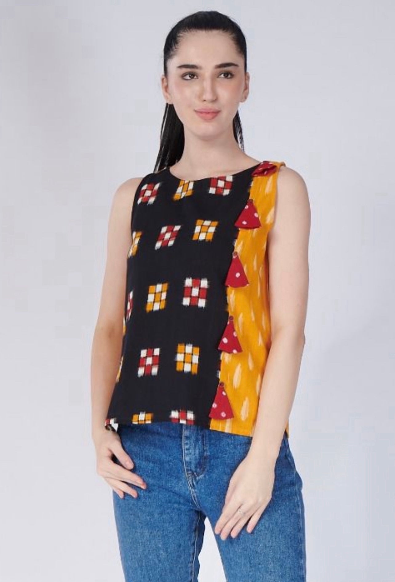 Ikkat Top