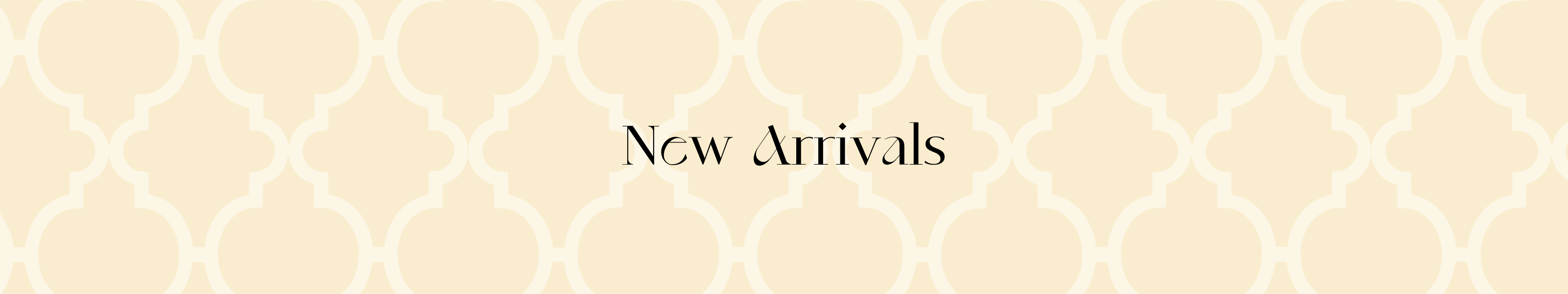 New Arrivals