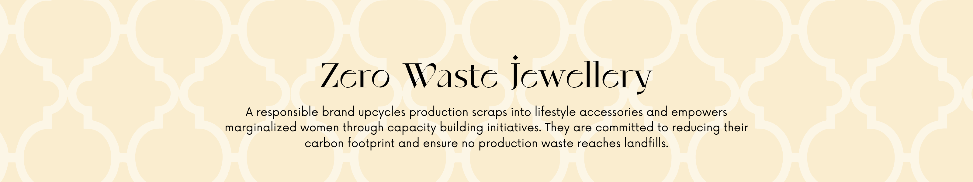 Zero Waste Jewellery