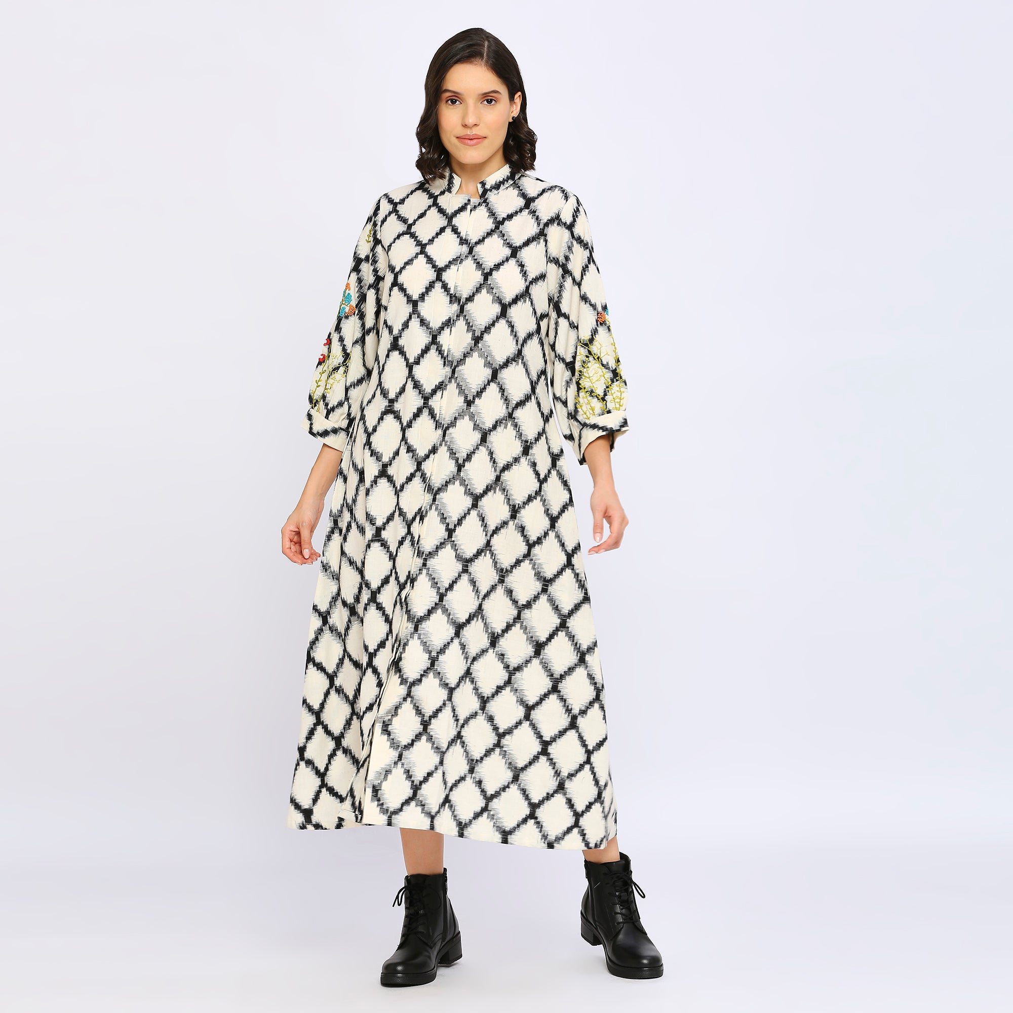 Double Ikat Dress