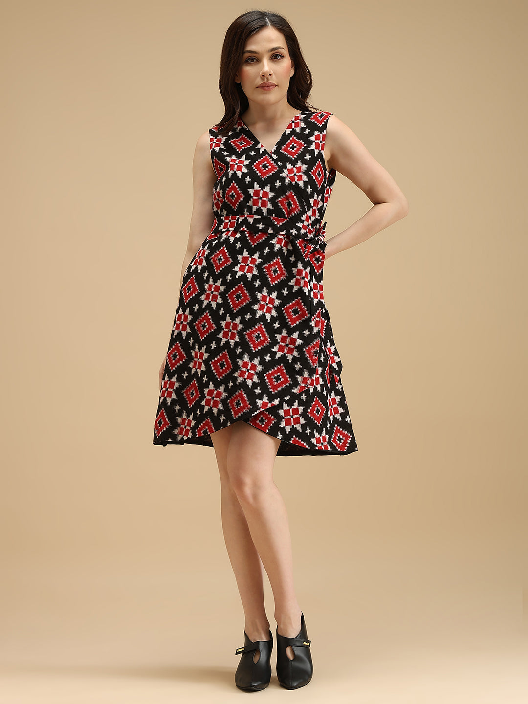 Telia Rumal Wrap Dress