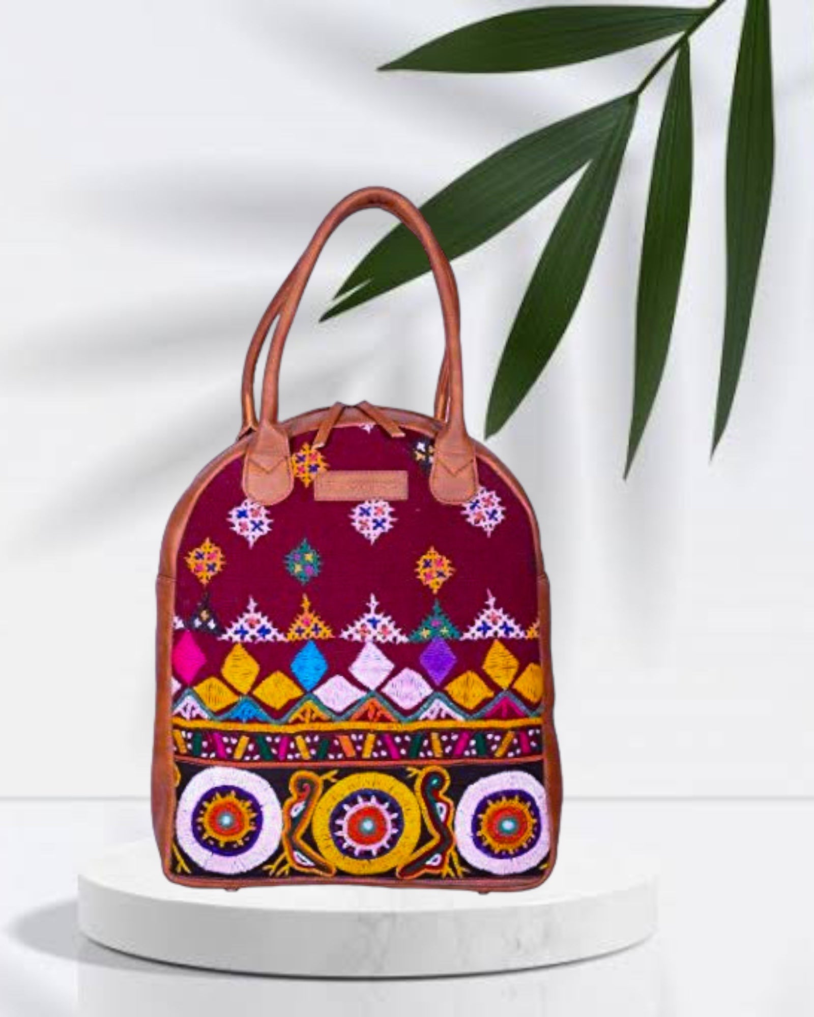 Vintage Kutch Embroidered Bag