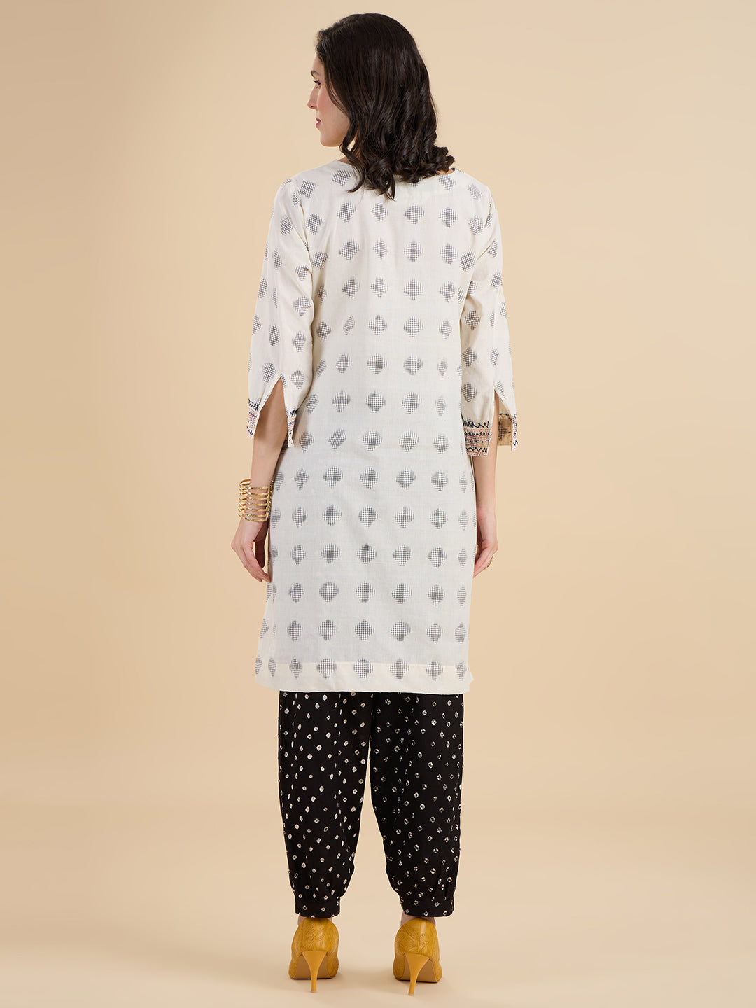 Ikat Bandhej Coord Set