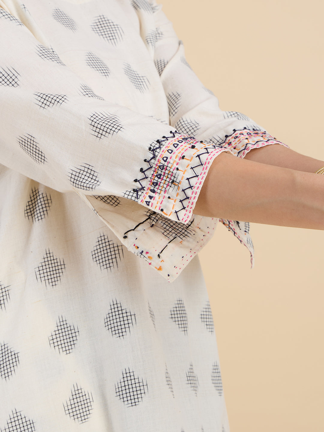 Ikat Bandhej Coord Set