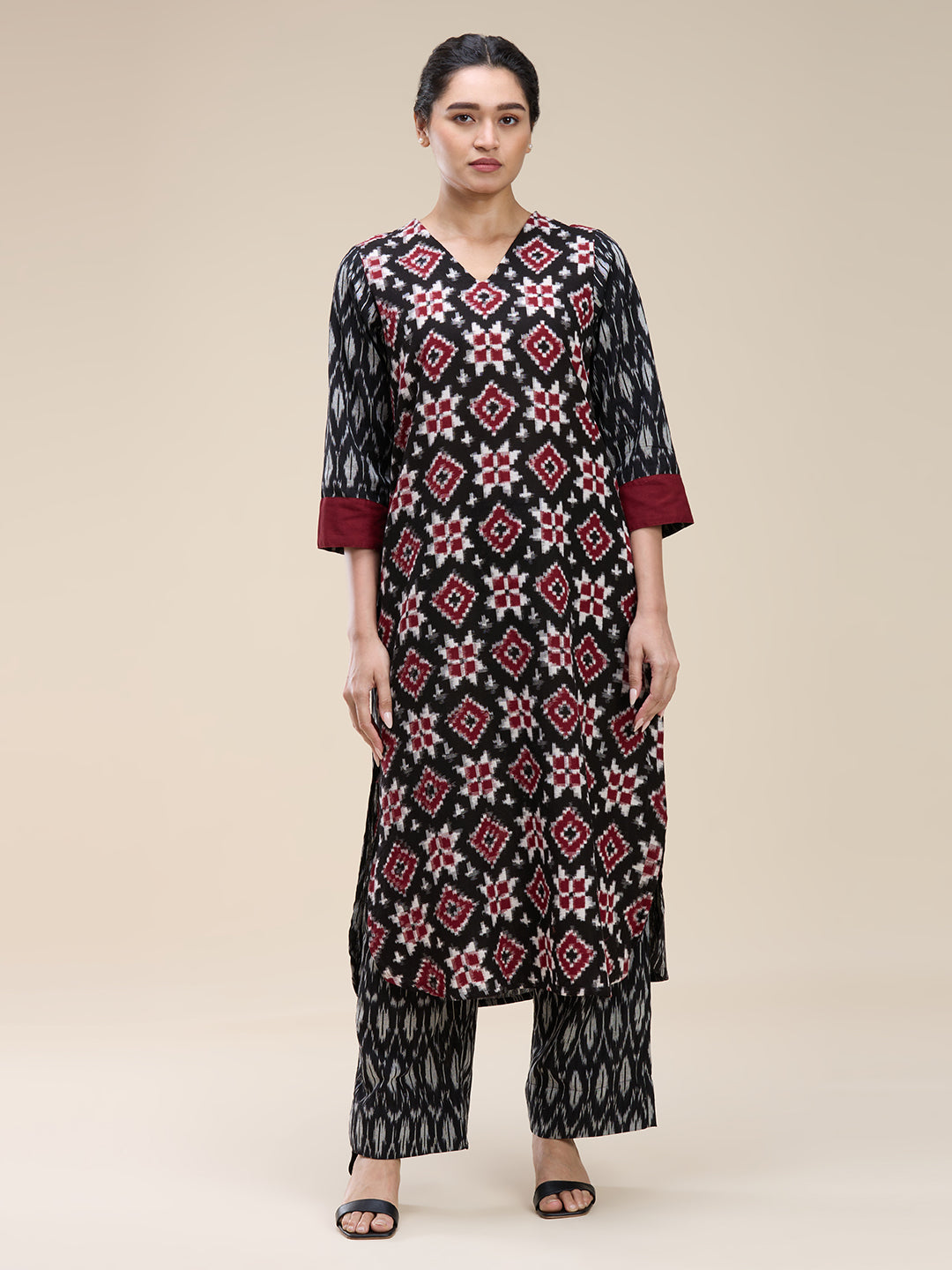 Telia Rumal Ikat Coord Set