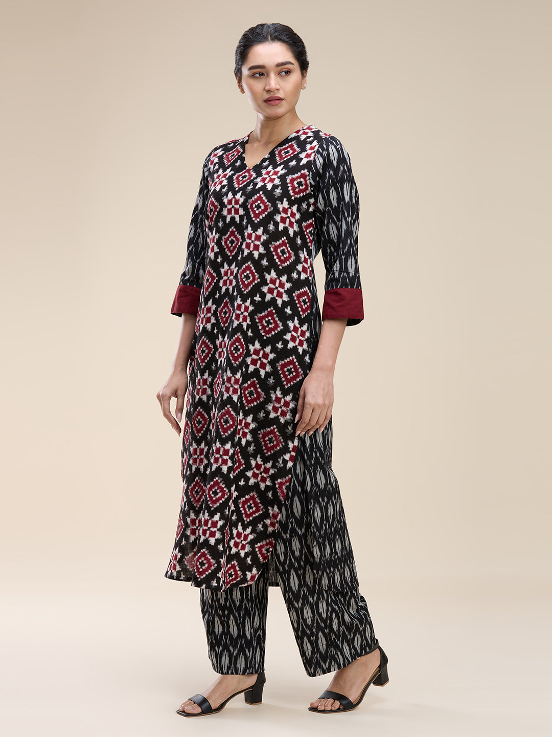 Telia Rumal Ikat Coord Set