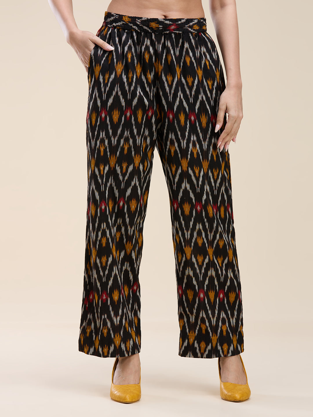 Ikat Angrakha Set