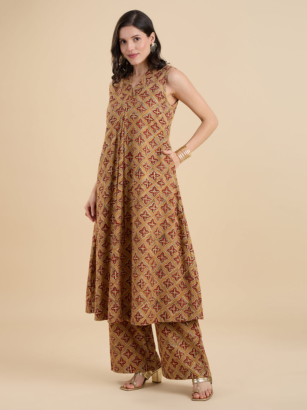 Kalamkari Coord Set