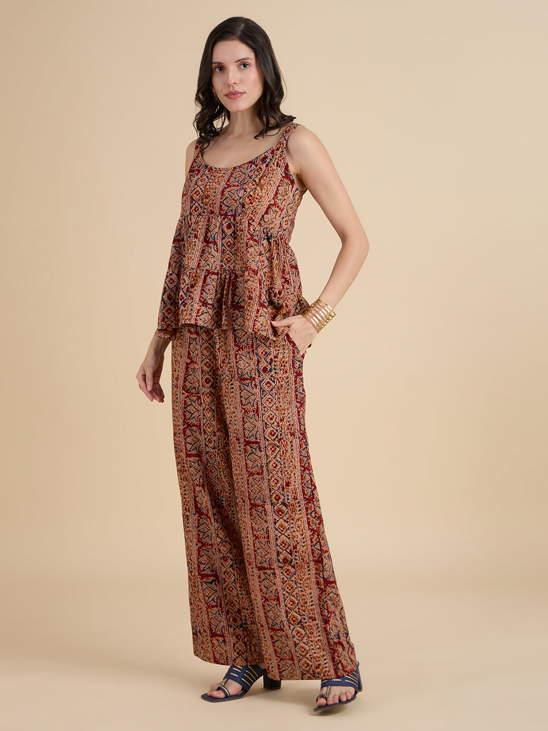 Kalamkari Coord Set